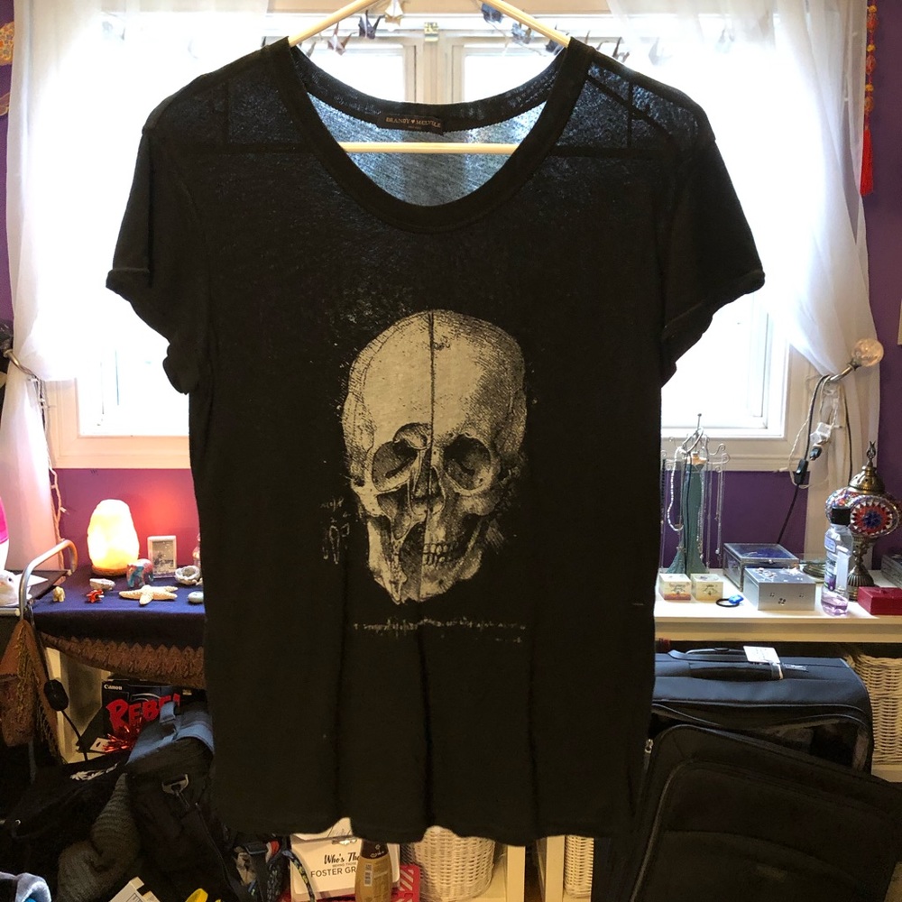 Brandy skull shirt